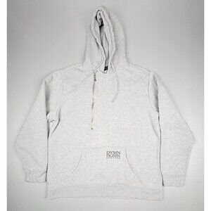 DVMN Damn Pigeon New York Hoodie. Men's Size XL. Grey‎ QT. Zip Heavy Weight